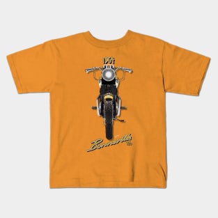 1964 Triumph Bonneville T20 by MotorManiac Kids T-Shirt